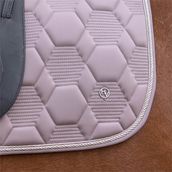 2023 HV Polo Jenna Dressage Saddle Pad 802093502 - Espresso